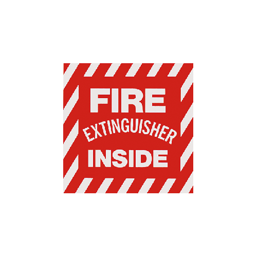 BL105 Fire Extinguisher Inside	