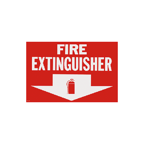 BL107 Fire Extinguisher Decal	