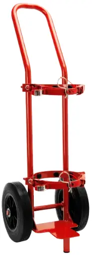 Extinguisher cart